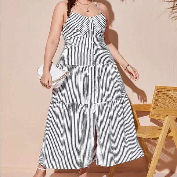 sachin and babi light blue dress Maliyah Maxi Dress